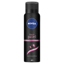 Desodorante Antitranspirante Aerosol Nivea Black Pearl Feminino Sem Perfume Sem Álcool 48h 150ml