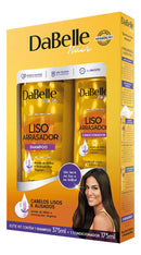 DaBelle Kit liso arrasador Shampoo 410ml + Condicionador 175ml